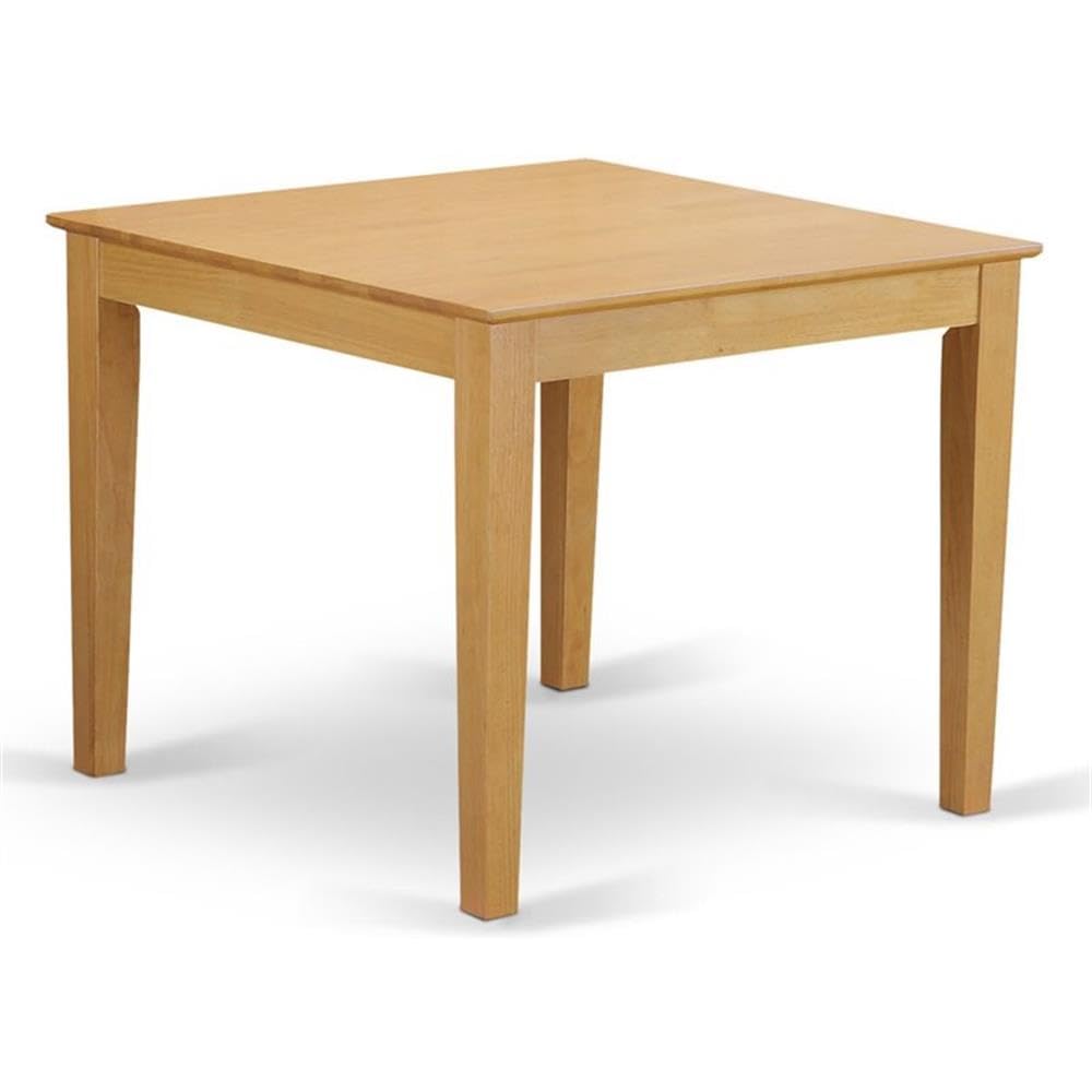 Oak Square Pedestal Dining Table