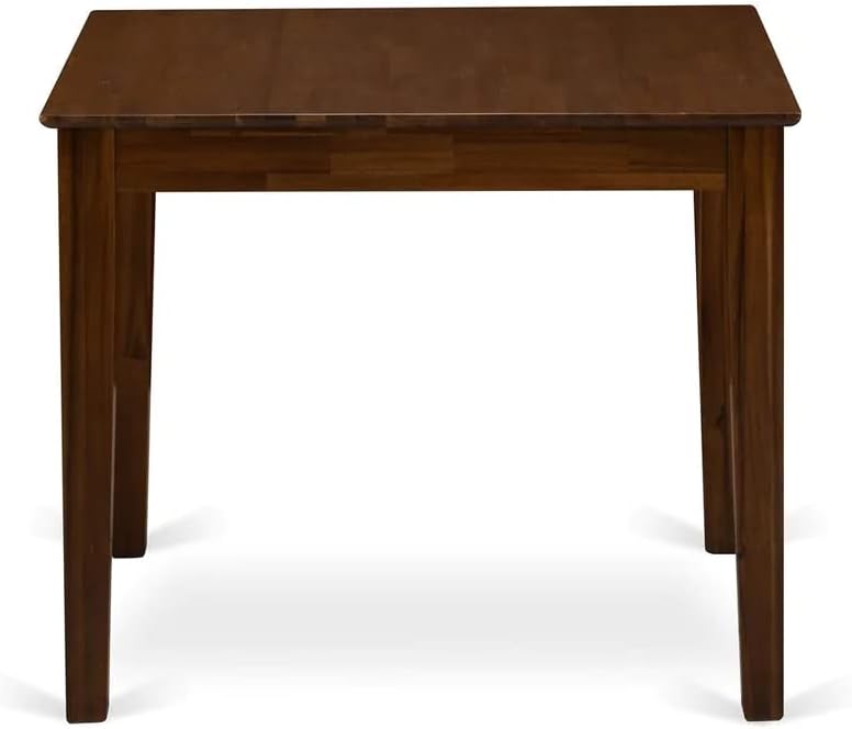 Antique Walnut Square Dining Table