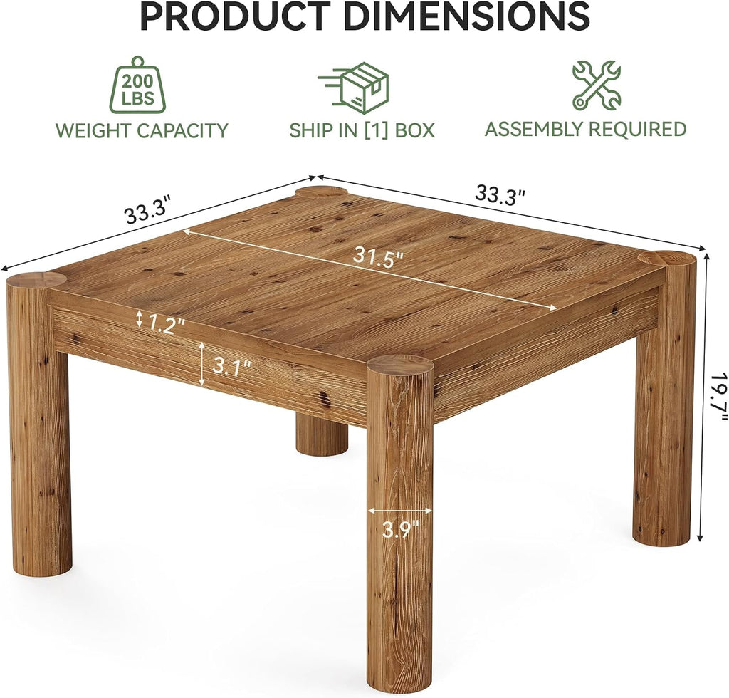 Honey Brown Farmhouse Coffee Table