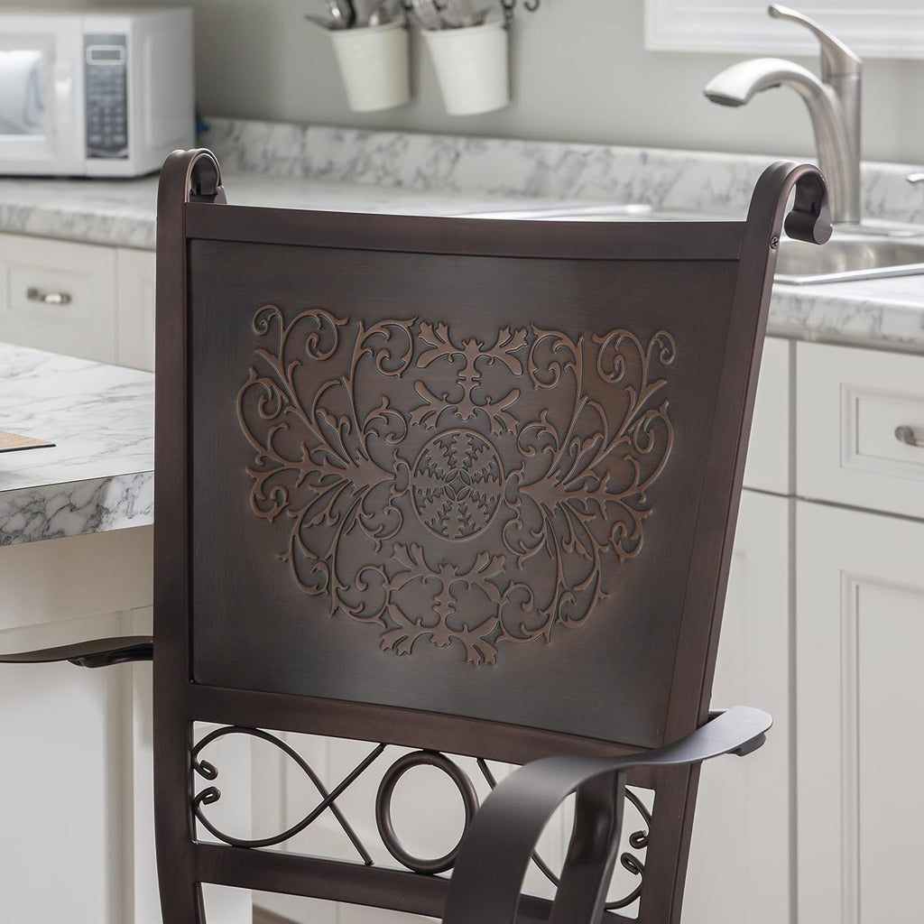 Brown Big & Tall Counter Stool