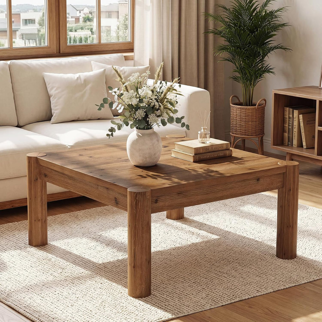 Honey Brown Farmhouse Coffee Table